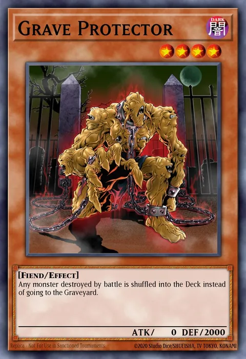 Grave Protector trading card