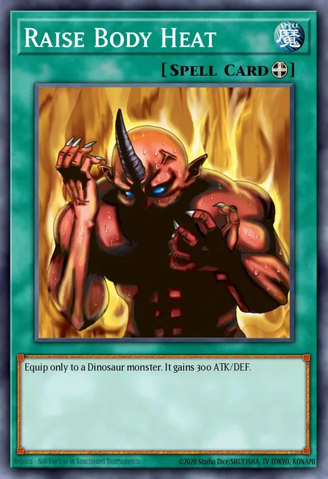 Raise Body Heat trading card