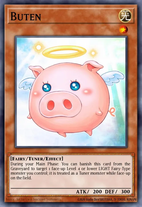 Buten trading card