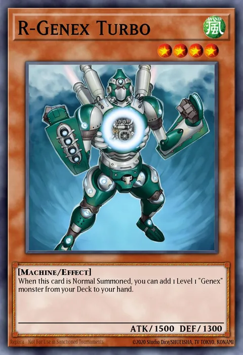 R-Genex Turbo trading card