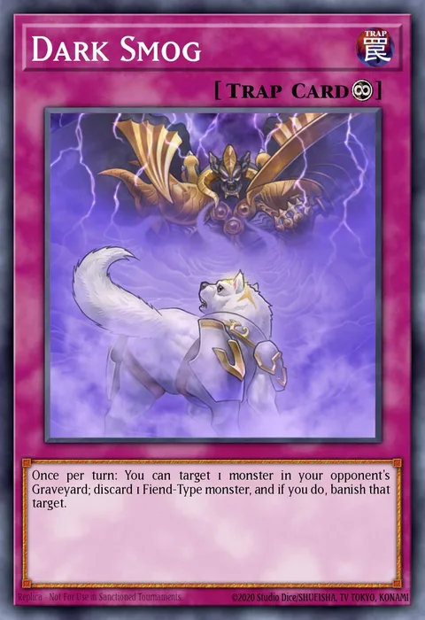 Dark Smog trading card