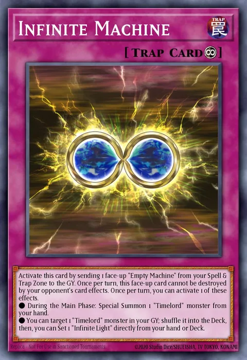 Infinite Machine trading card