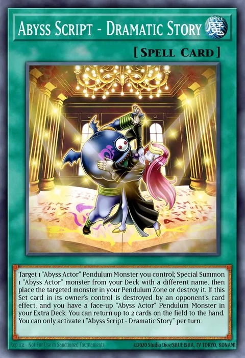 Abyss Script - Dramatic Story trading card