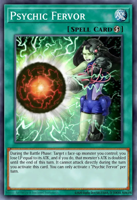 Psychic Fervor trading card