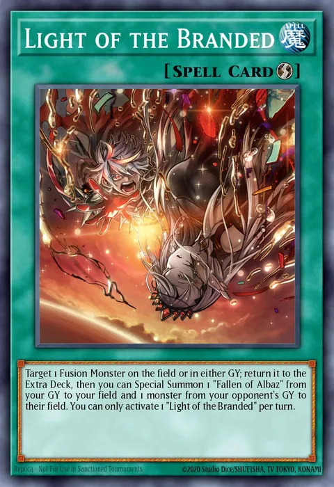 Light of the Branded trading card