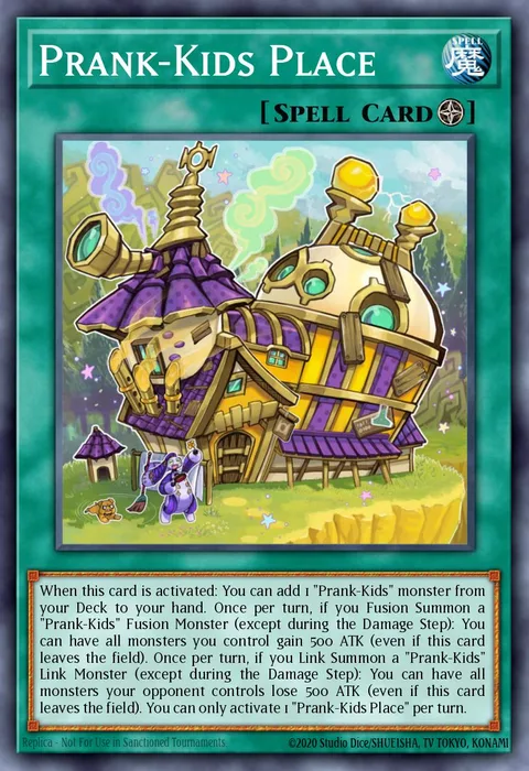 Prank-Kids Place trading card