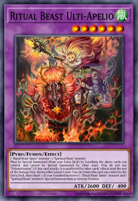 Ritual Beast Ulti-Apelio trading card