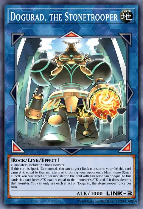 Dogurad, the Stonetrooper trading card