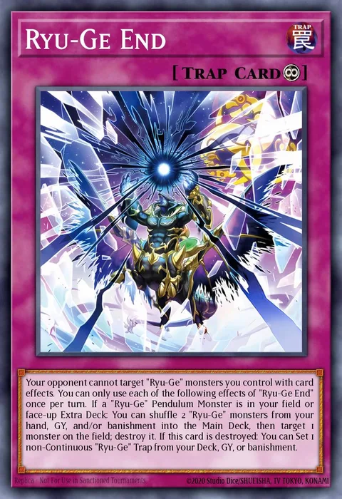 Ryu-Ge End trading card