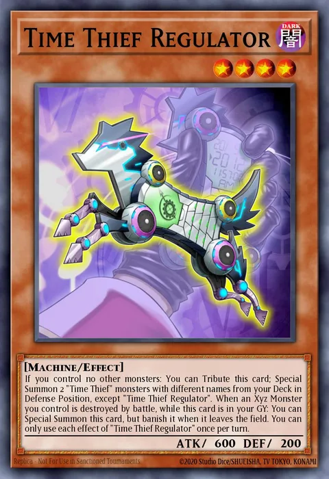 Time Thief Regulator trading card