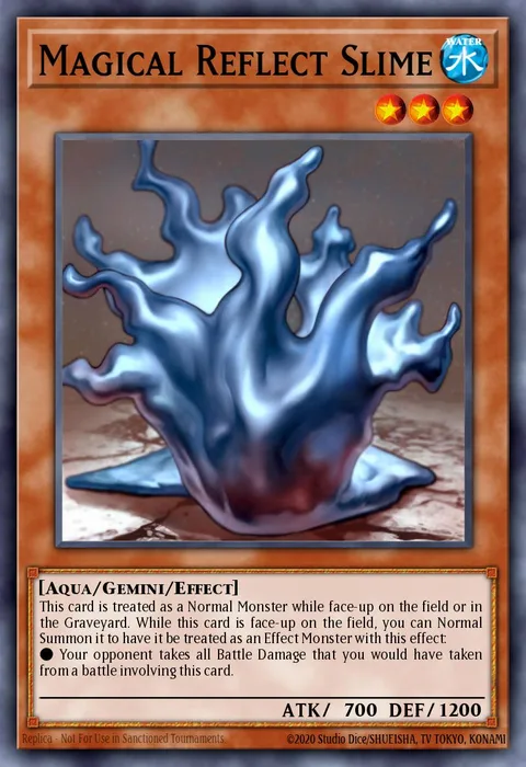 Magical Reflect Slime trading card