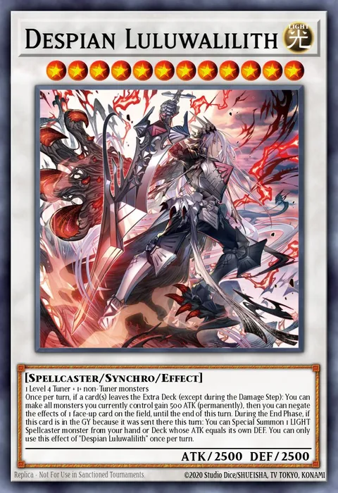 Despian Luluwalilith trading card