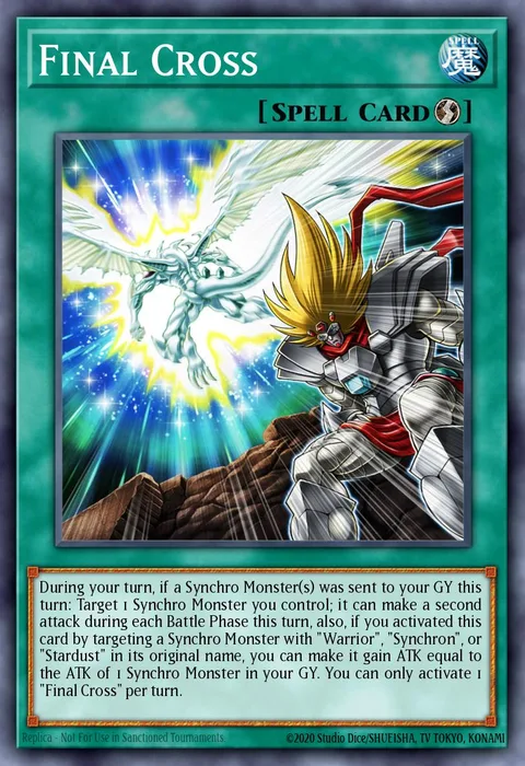 Final Cross trading card