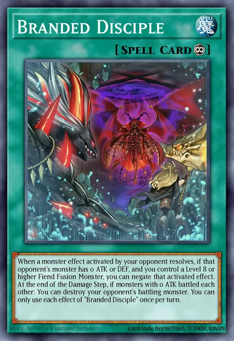 Branded Disciple trading card