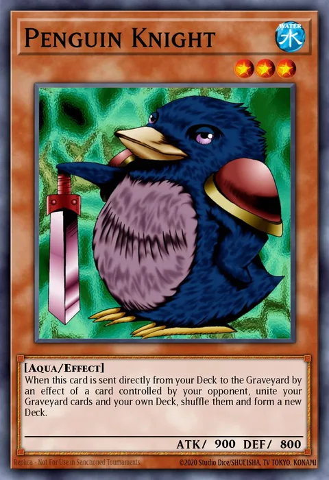 Penguin Knight trading card