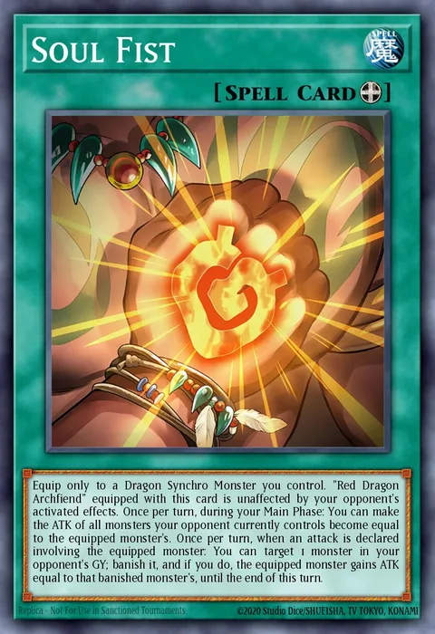 Soul Fist trading card