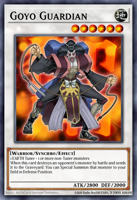 Goyo Guardian trading card