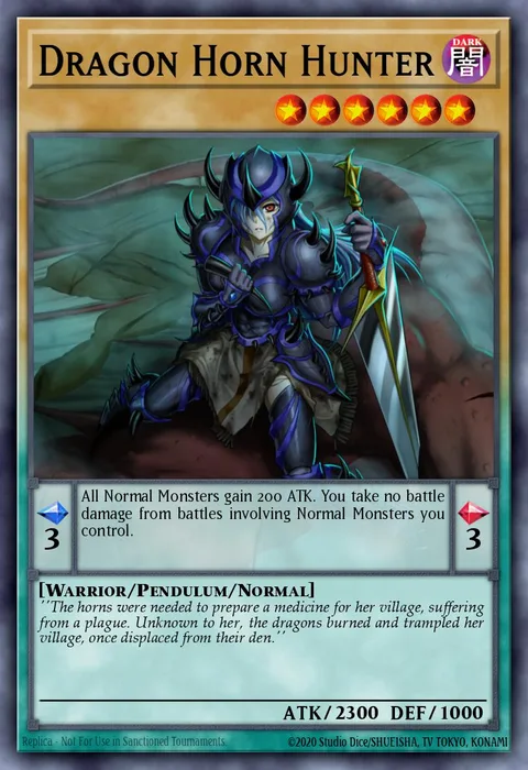 Dragon Horn Hunter trading card
