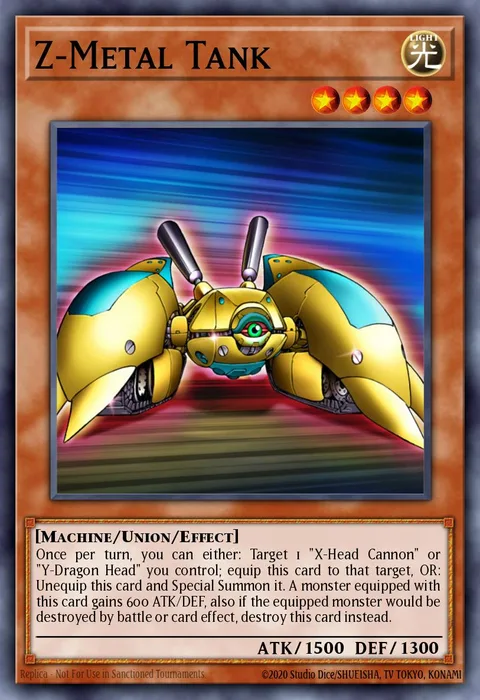 Z-Metal Tank trading card