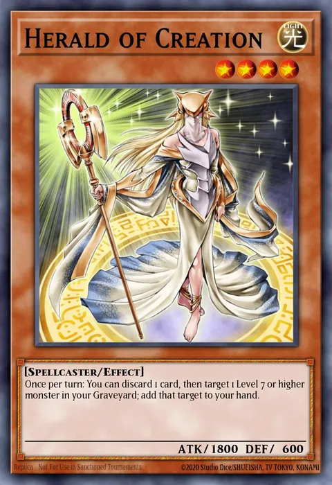 Herald of Creation trading card