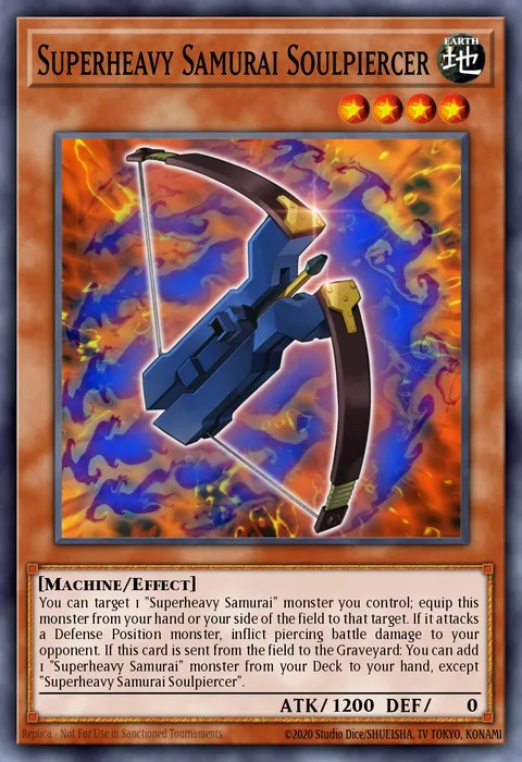 Superheavy Samurai Soulpiercer trading card