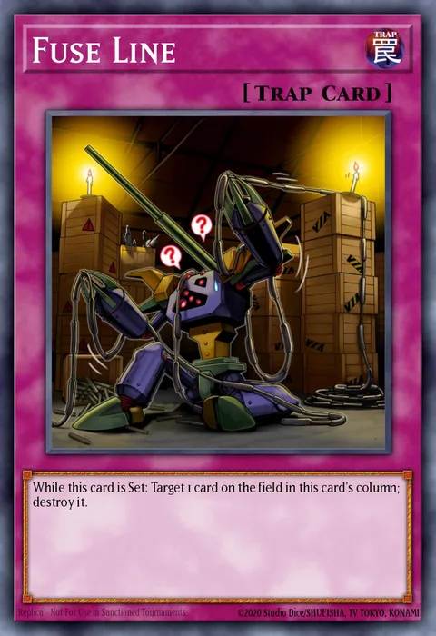 Fuse Line trading card