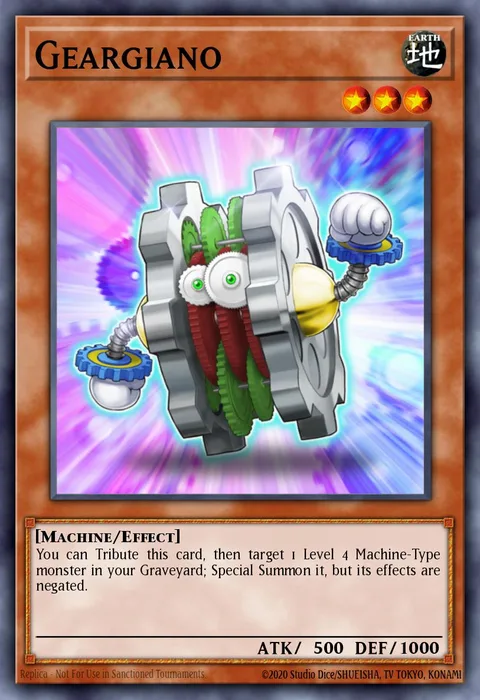 Geargiano trading card