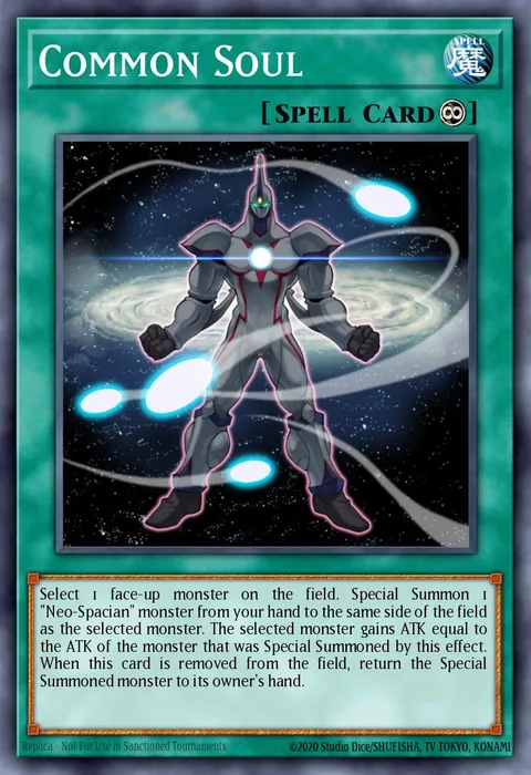 Common Soul trading card