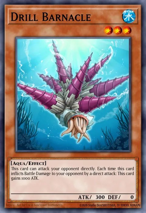 Drill Barnacle trading card
