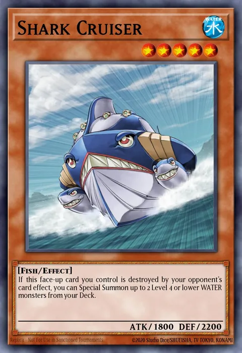 Shark Cruiser trading card