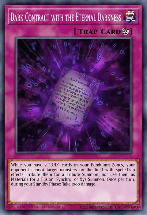 Dark Contract with the Eternal Darkness trading card