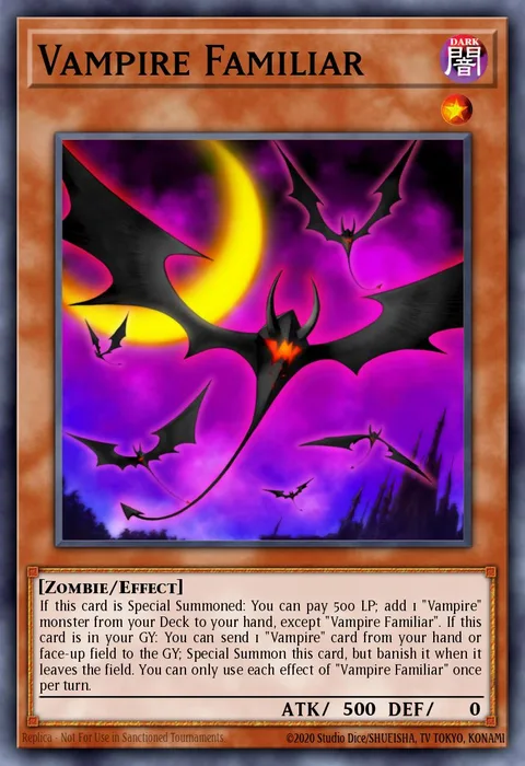 Vampire Familiar trading card