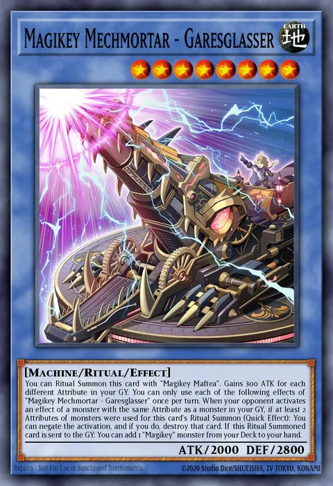 Magikey Mechmortar - Garesglasser trading card