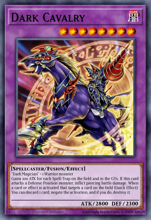 Dark Cavalry trading card