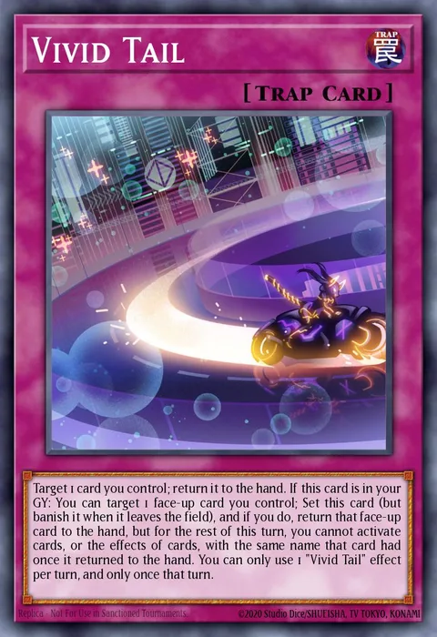 Vivid Tail trading card