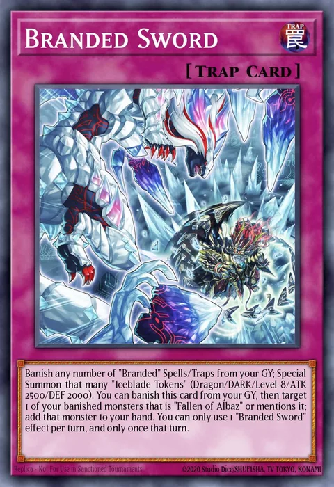 Branded Sword trading card
