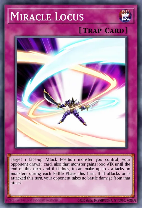Miracle Locus trading card
