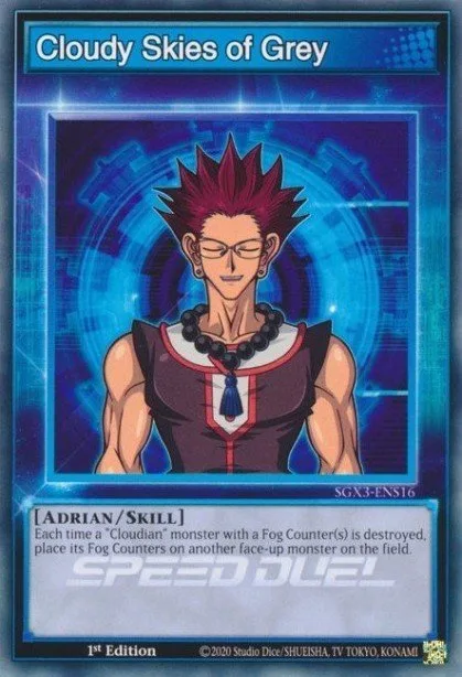 Cloudy Skies of Grey trading card
