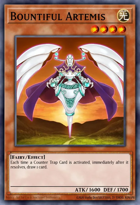 Bountiful Artemis trading card