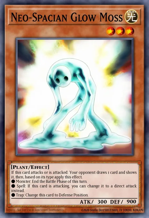 Neo-Spacian Glow Moss trading card