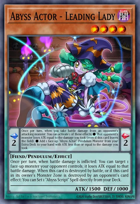 Abyss Actor - Leading Lady trading card