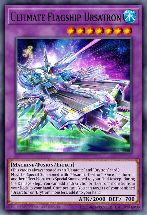 Ultimate Flagship Ursatron trading card