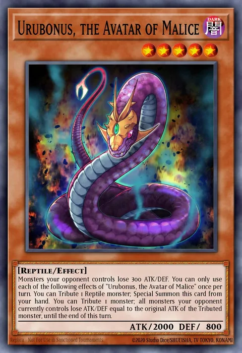 Urubonus, the Avatar of Malice trading card