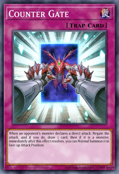 Counter Gate trading card