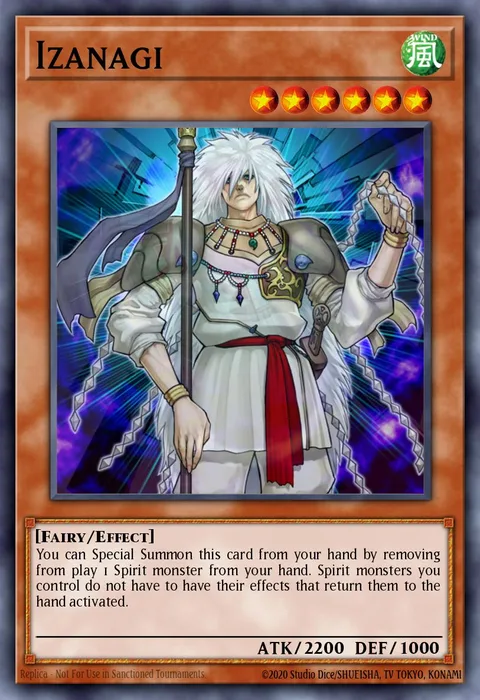 Izanagi trading card
