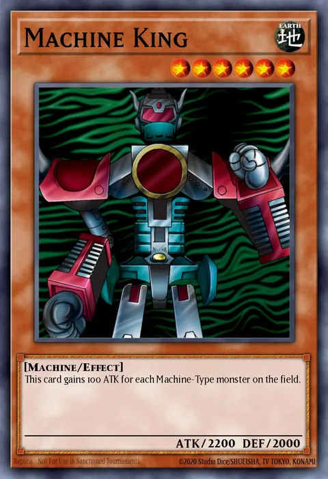Machine King trading card