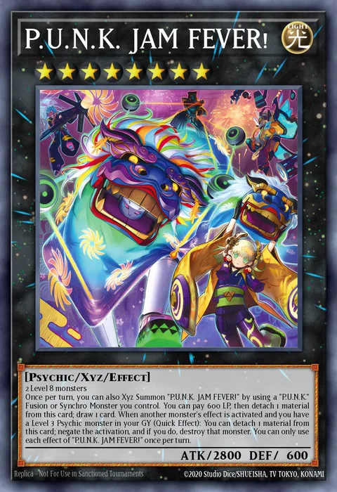 P.U.N.K. JAM FEVER! trading card