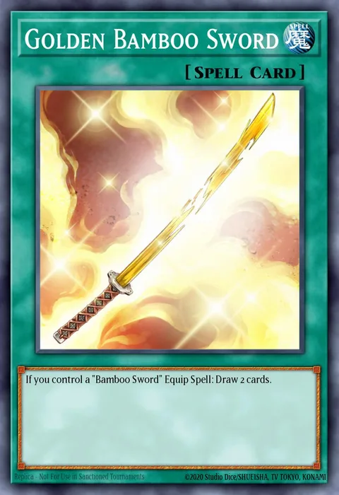 Golden Bamboo Sword trading card