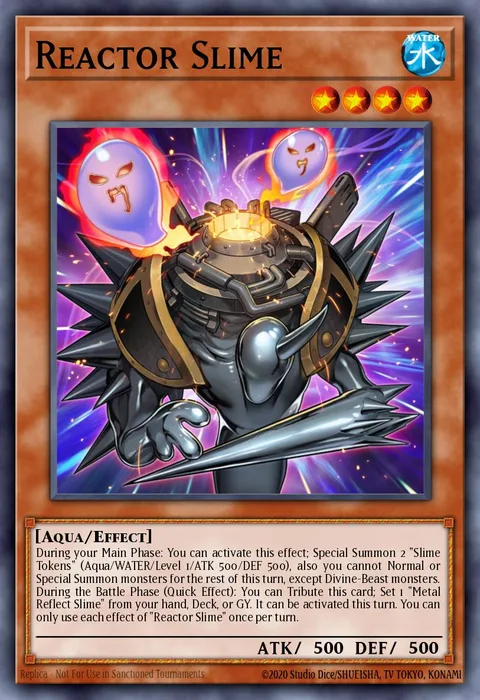 Reactor Slime trading card