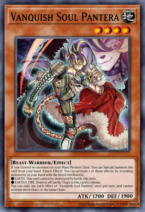 Vanquish Soul Pantera trading card